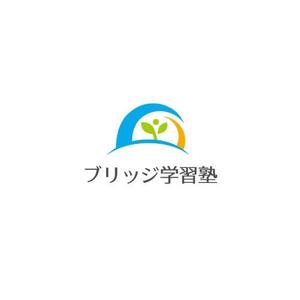 Okumachi (Okumachi)さんの新規学習塾「ブリッジ学習塾」のロゴの仕事への提案