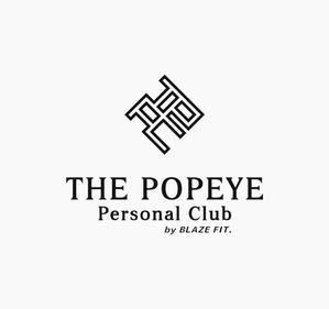 Grander02 ()さんのプライベートジム「THE POPEYE Personal Club by BLAZE FIT.」ロゴへの提案