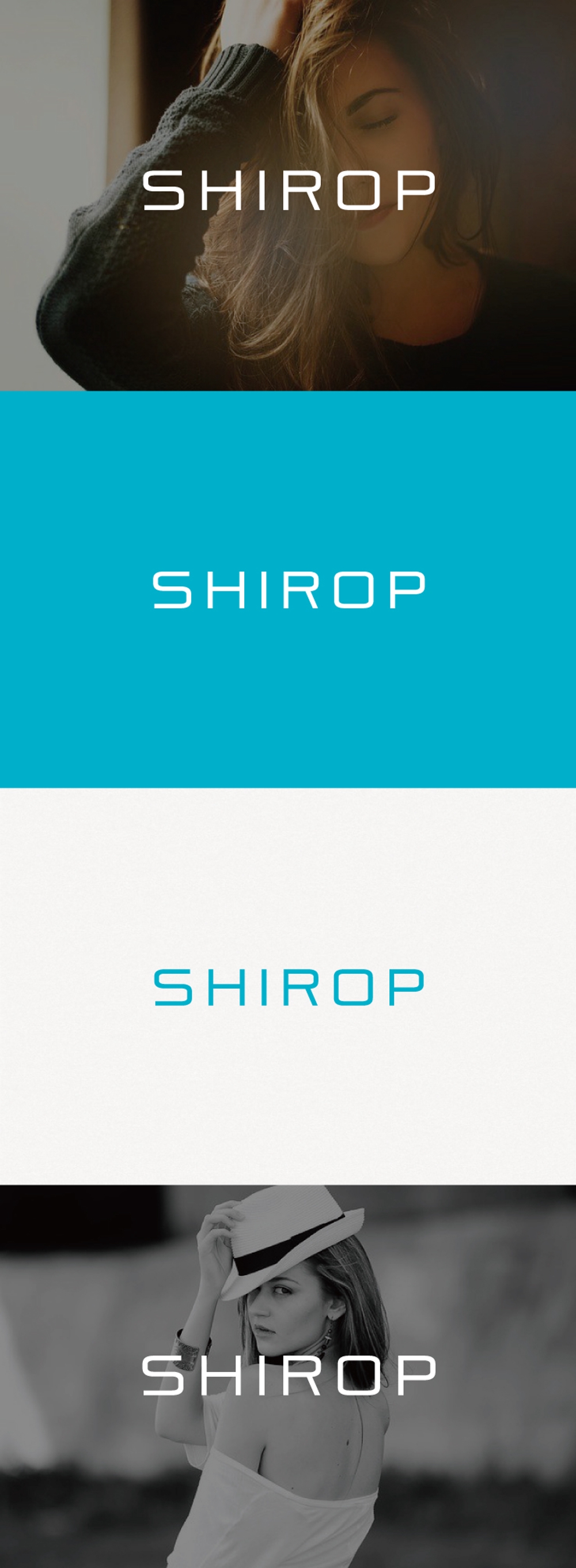 ECセレクトショップ「SHIROP(シロップ）」のロゴ