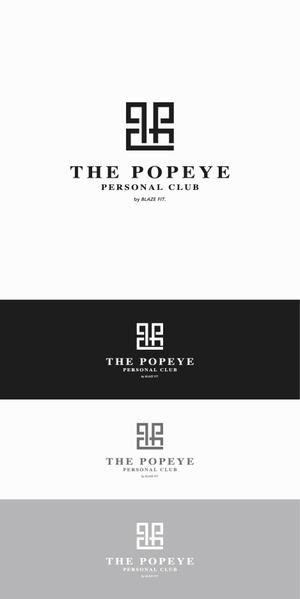 designdesign (designdesign)さんのプライベートジム「THE POPEYE Personal Club by BLAZE FIT.」ロゴへの提案