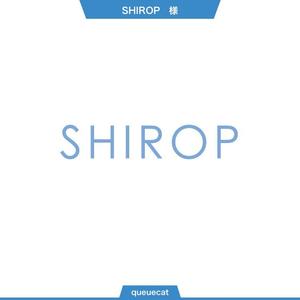 queuecat (queuecat)さんのECセレクトショップ「SHIROP(シロップ）」のロゴへの提案