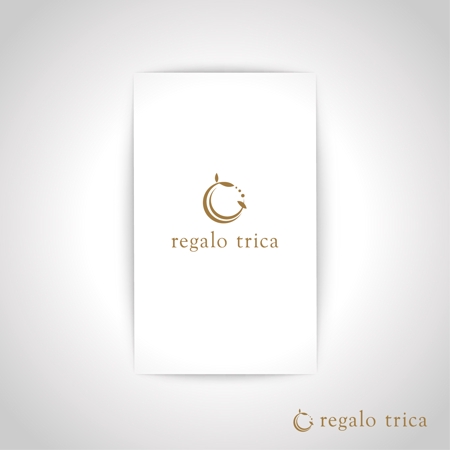k_31 (katsu31)さんの美容室「regalo  trica 」のロゴへの提案