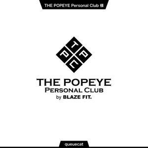 queuecat (queuecat)さんのプライベートジム「THE POPEYE Personal Club by BLAZE FIT.」ロゴへの提案