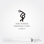 sklibero (sklibero)さんのプライベートジム「THE POPEYE Personal Club by BLAZE FIT.」ロゴへの提案