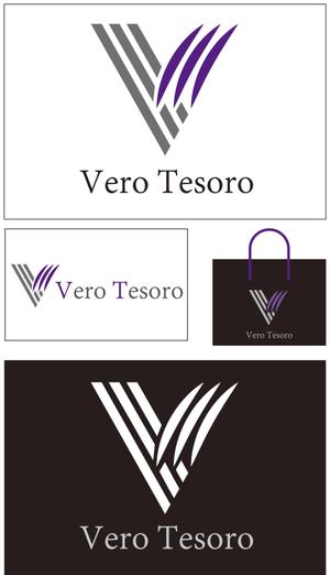 taki-5000 (taki-5000)さんのオーダーメイドブランド「Vero Tesoro」のロゴへの提案