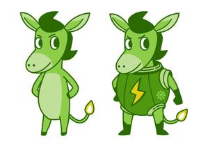 KUMARU ()さんの相馬ガス電気イメージキャラクターへの提案