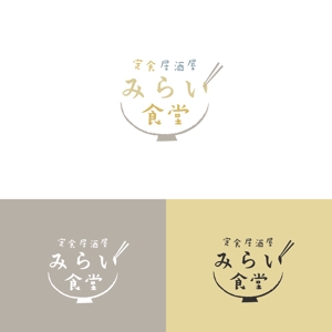 coyuki (liebeml)さんの飲食店（定食居酒屋）みらい食堂のロゴへの提案