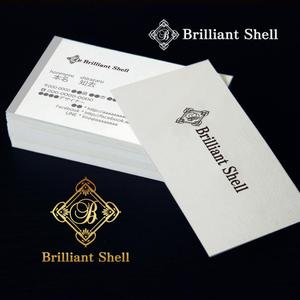 KOZ-DESIGN (saki8)さんのプライベートエステサロン「Brilliant Shell」のロゴへの提案