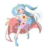 外岡 真帆 (abmalxmr22)さんの魔法少女の全身のイラスト制作（チラリズム）への提案