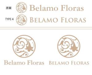  chopin（ショパン） (chopin1810liszt)さんのウエディングドレスショップ「Belamo Floras」のロゴへの提案
