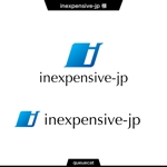queuecat (queuecat)さんの総合オンラインショップサイト「inexpensive-jp」のロゴ（商標登録予定なし）への提案