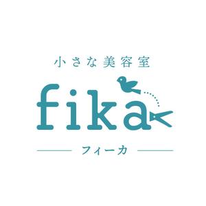 kousukeyokoo (ganmodokicks)さんのこども写真館併設の美容室「小さな美容室 fika フィーカ」のオープンに伴うロゴ依頼への提案