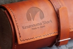 NJONESKYDWS (NJONES)さんの地元宮城のサメ革、気仙沼シャークを露出する革製品用のロゴへの提案