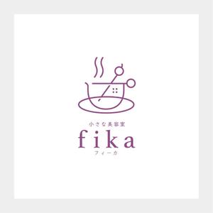 heichanさんのこども写真館併設の美容室「小さな美容室 fika フィーカ」のオープンに伴うロゴ依頼への提案