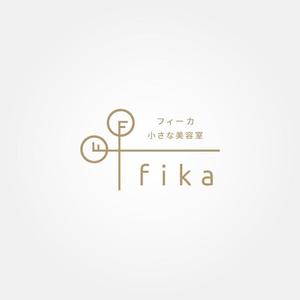 tanaka10 (tanaka10)さんのこども写真館併設の美容室「小さな美容室 fika フィーカ」のオープンに伴うロゴ依頼への提案