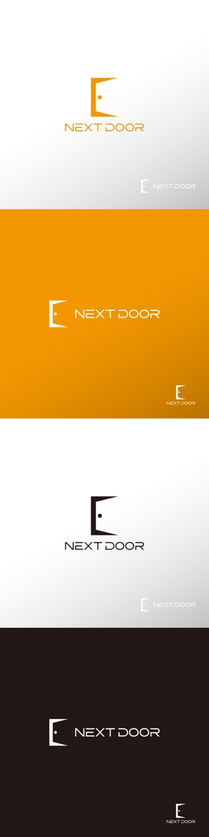 doremi (doremidesign)さんの教育サービスを提供する会社「ネクストドア」のロゴ制作への提案