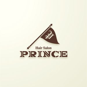＊ sa_akutsu ＊ (sa_akutsu)さんのヘアサロン「PRINCE」のロゴ作成への提案