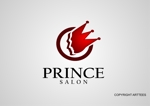 gemwebさんのヘアサロン「PRINCE」のロゴ作成への提案