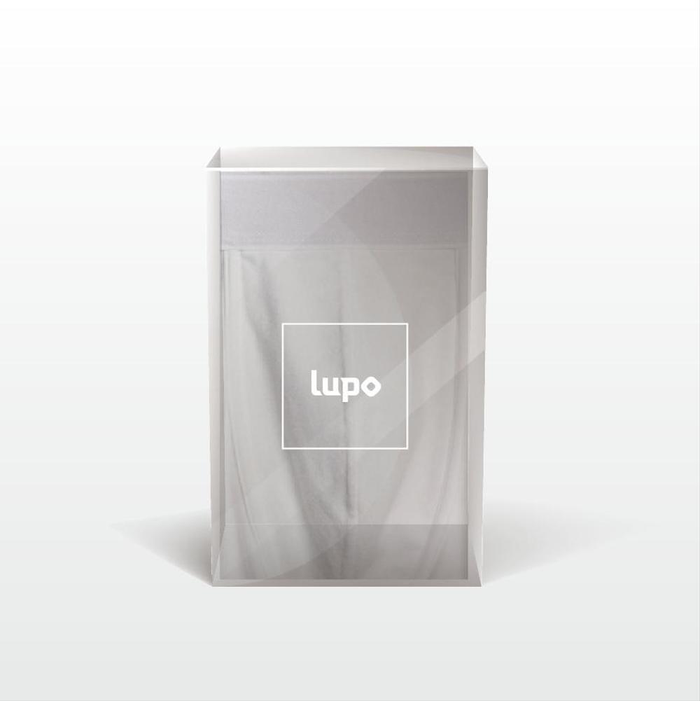 メンズインナー新ブランド　「lupo」　の商品パッケージ