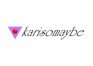 AMADAI (pa72835)さんのショットバー「karisomaybe」ロゴへの提案