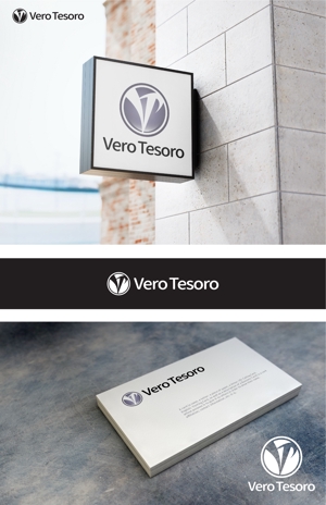enj19 (enj19)さんのオーダーメイドブランド「Vero Tesoro」のロゴへの提案