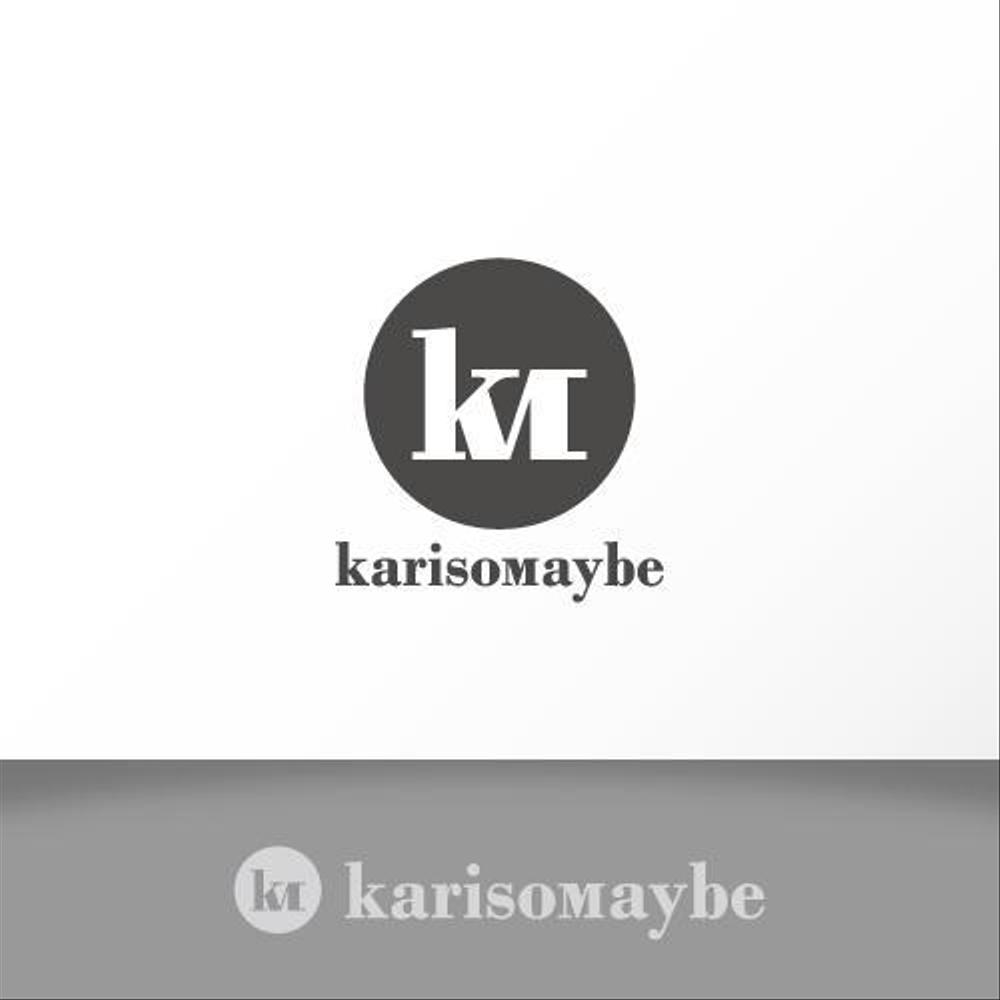 ショットバー「karisomaybe」ロゴ