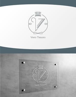 ぶべい (bubey_design)さんのオーダーメイドブランド「Vero Tesoro」のロゴへの提案