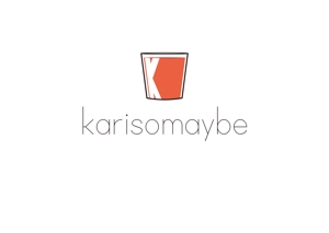 tora (tora_09)さんのショットバー「karisomaybe」ロゴへの提案