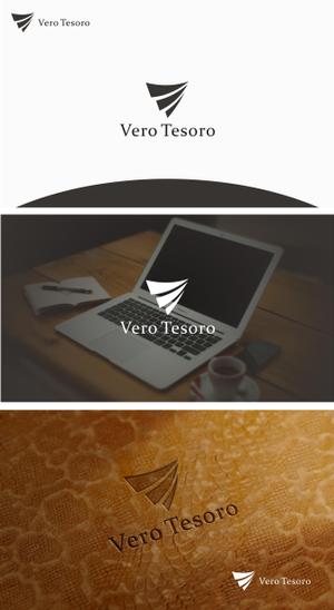 はなのゆめ (tokkebi)さんのオーダーメイドブランド「Vero Tesoro」のロゴへの提案