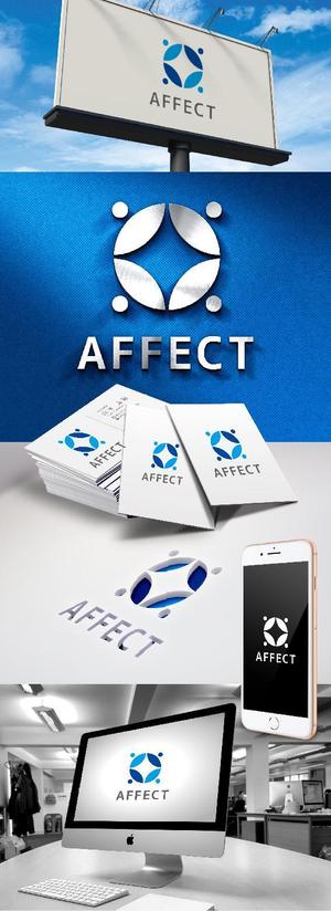 k_31 (katsu31)さんの携帯電話販売イベント業　兼　人材派遣会社「株式会社AFFECT」のロゴへの提案