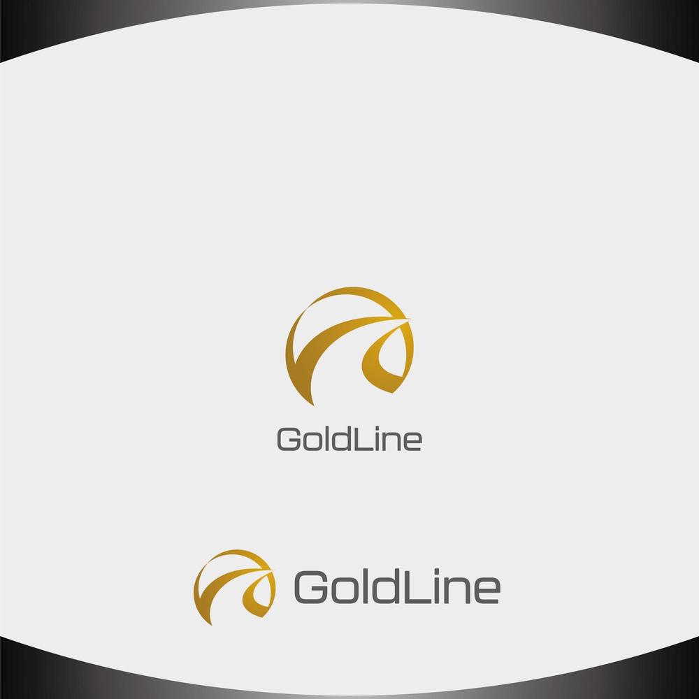 物流コンサルの会社「GoldLine」のロゴ