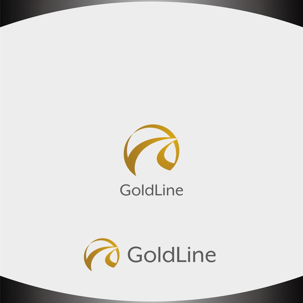 物流コンサルの会社「GoldLine」のロゴ