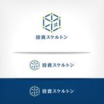 オーキ・ミワ (duckblue)さんの不動産売却診断ツール「投資スケルトン」のロゴへの提案
