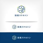 オーキ・ミワ (duckblue)さんの不動産売却診断ツール「投資スケルトン」のロゴへの提案