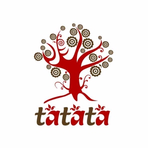green_Bambi (green_Bambi)さんのエスニックショップ「tatata」のロゴ作成への提案
