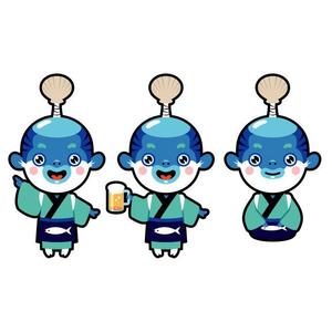 ブリコルール (bricoleur)さんの海鮮居酒屋キャラクター制作依頼への提案