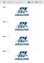 kohgun ()さんのスノーボードブランド【ESKALLION】のロゴ製作への提案