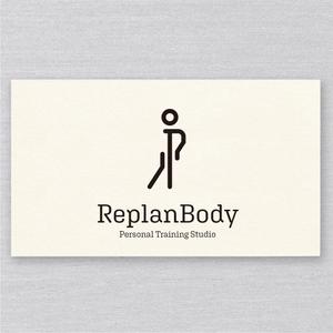 尾野森生 ()さんのパーソナルトレーニングスタジオ　ReplanBody　ロゴへの提案