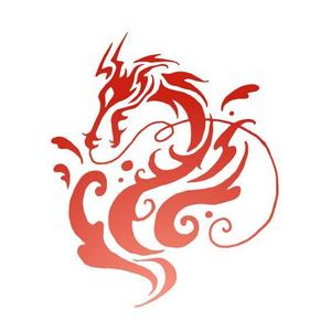 FuyukiS (FuyukiS)さんのシンプルなドラゴンと水しぶきのイラストへの提案