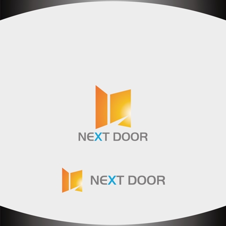D.R DESIGN (Nakamura__)さんの教育サービスを提供する会社「ネクストドア」のロゴ制作への提案