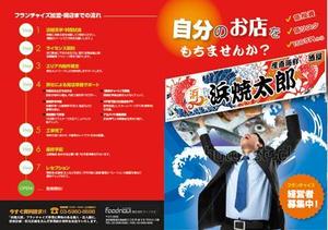 デザインクラフト (dckyoto)さんの海鮮居酒屋ＦＣ加盟店募集チラシへの提案