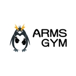 株式会社こもれび (komorebi-lc)さんの格闘技・キックボクササイズ ジム「ARMS-GYM」のロゴへの提案