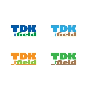 againデザイン事務所 (again)さんの「TDKフィールド」のロゴ作成への提案