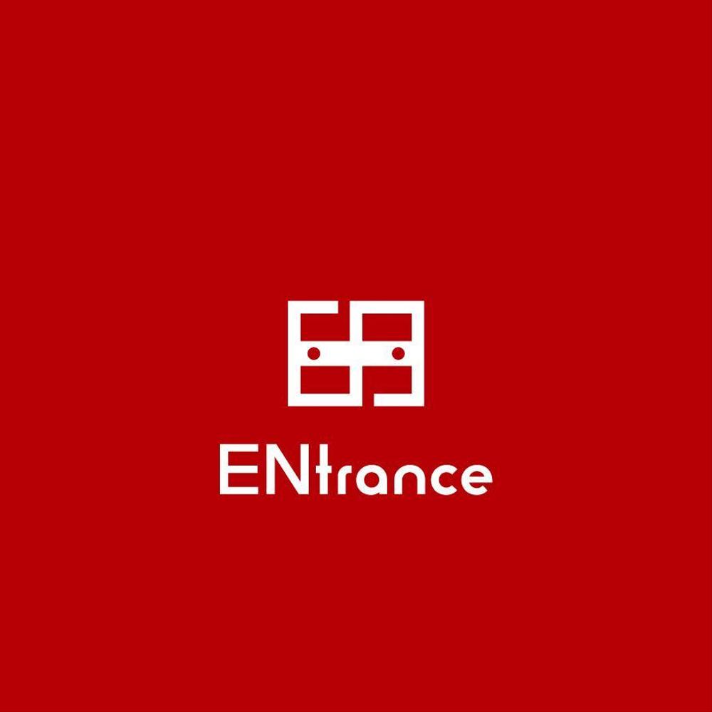 日本と海外を繋ぐ新設会社「ENtrance」のロゴ制作