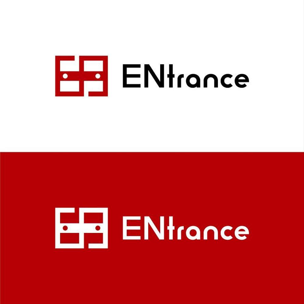 日本と海外を繋ぐ新設会社「ENtrance」のロゴ制作