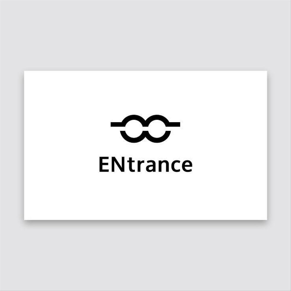 日本と海外を繋ぐ新設会社「ENtrance」のロゴ制作