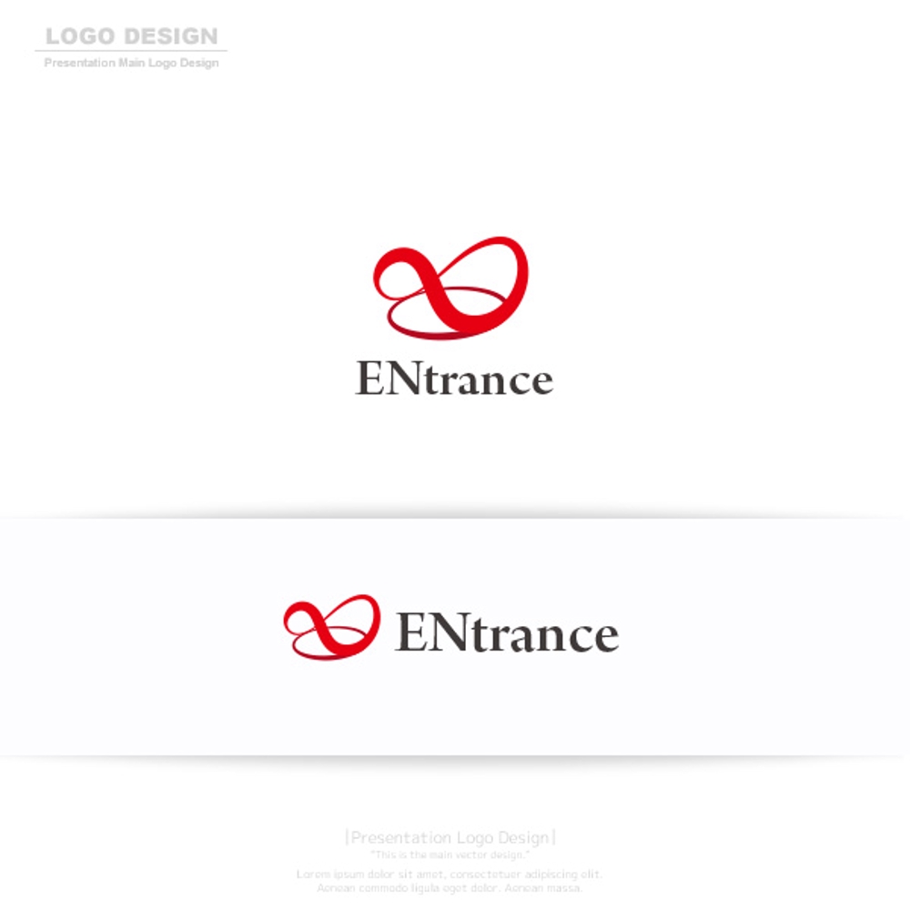 日本と海外を繋ぐ新設会社「ENtrance」のロゴ制作