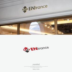 onesize fit’s all (onesizefitsall)さんの日本と海外を繋ぐ新設会社「ENtrance」のロゴ制作への提案