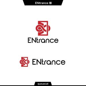 queuecat (queuecat)さんの日本と海外を繋ぐ新設会社「ENtrance」のロゴ制作への提案