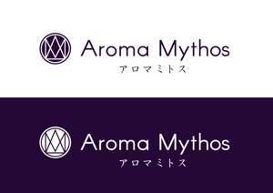 90 30 (hjue3)さんのエステサロン【Aroma Mythos アロマミトス】のロゴへの提案